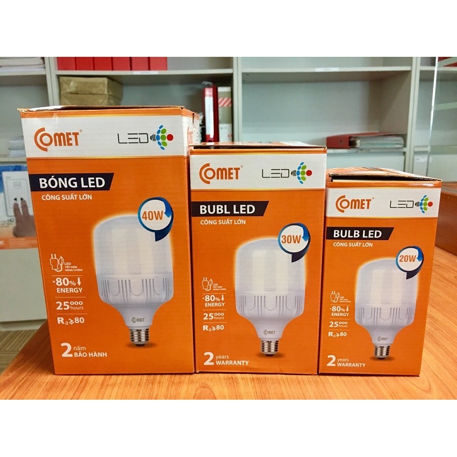 Bóng LED bulb 20W COMET chính hãng