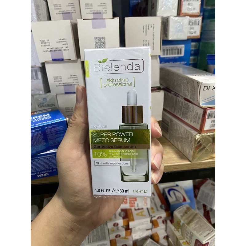 Serum huyết thanh tươi Bielenda cho da dầu mụn se khít chân lông ( xanh lá ) | BigBuy360 - bigbuy360.vn