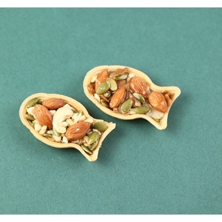 Set Đế bánh thuyền hình cá hộp 40c + 40 túi đựng  (hàng sẵn)