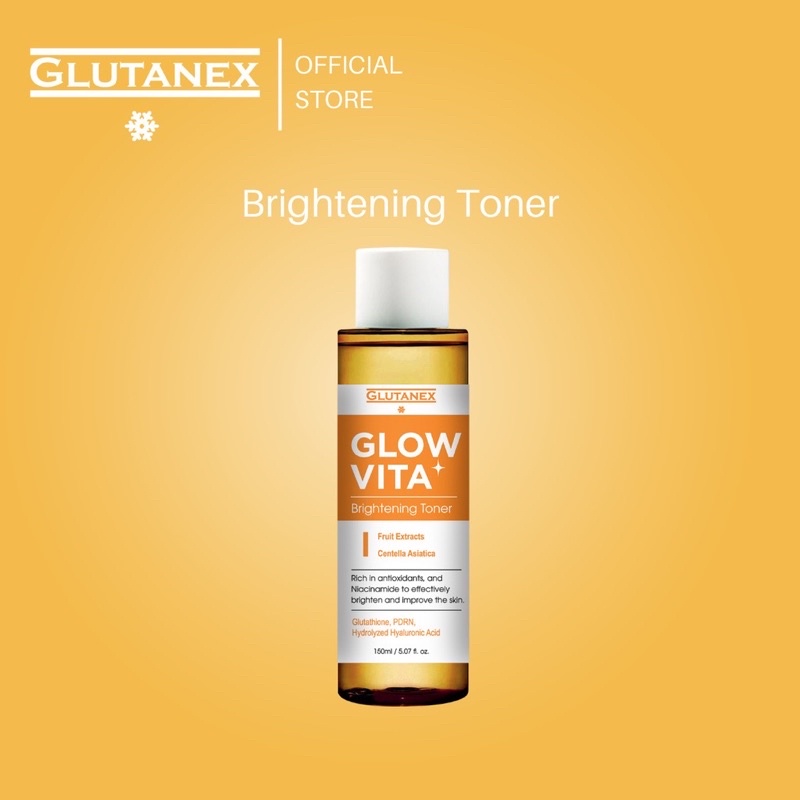 Toner Làm Trắng Sáng - Căng Bóng - Mờ Thâm - Ngăn Ngừa Lão Hoá Glutanex Glow Vita Brightening Toner
