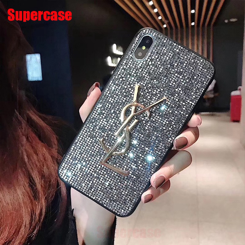 Ốp điện thoại mềm đính kim cương lấp lánh cho Samsung Galaxy S10+ S9+ S8+ S10 S9 S8 S10e Plus Note 9 8 | BigBuy360 - bigbuy360.vn