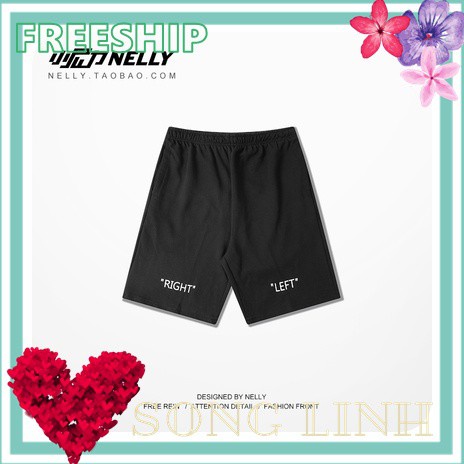 Quần short Nelly - Heybig : Mẫu SHORT RIGHT LEFT