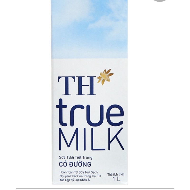 sưa th truemilk có đường.