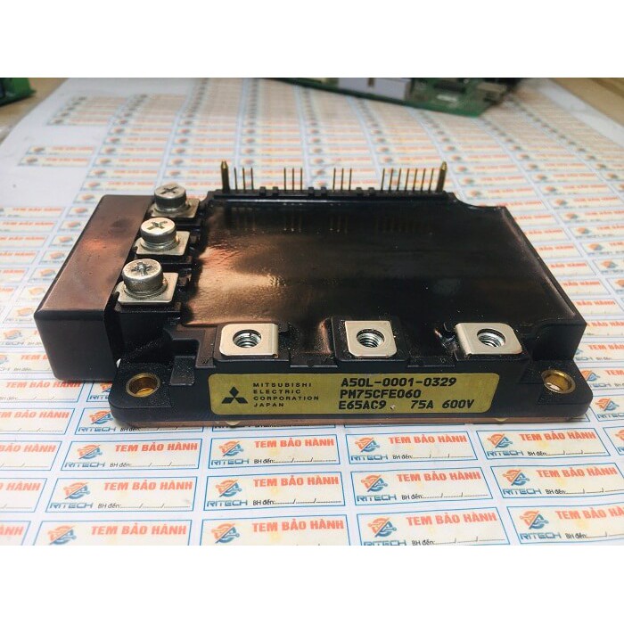 A50L-0001-0329 PM75CFE060 IGBT 75A 600V tháo máy