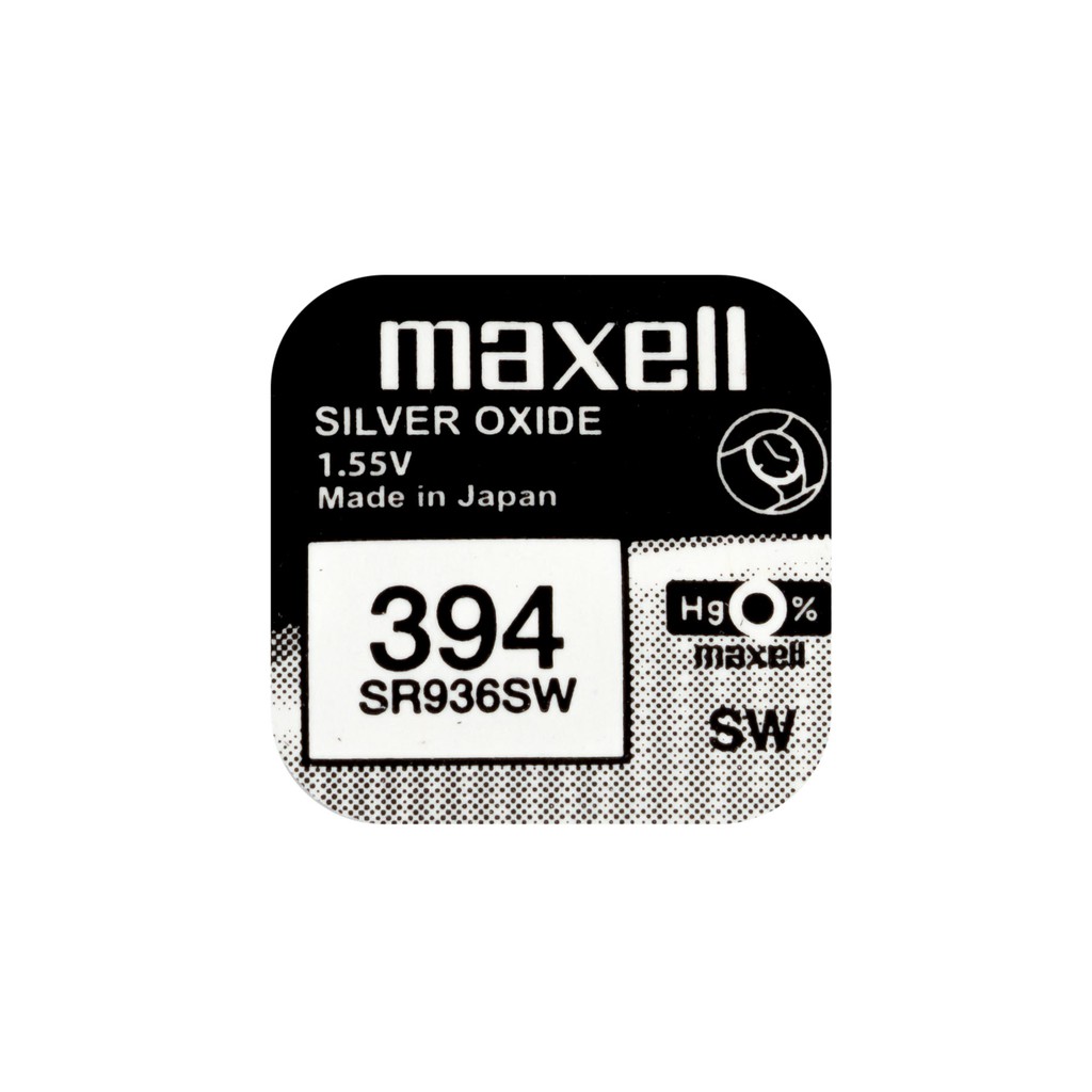 Pin Maxell SR936SW - SR936 - 936 - 394 Pin Đồng Hồ Đeo Tay Của Nhật Bản Chính Hãng