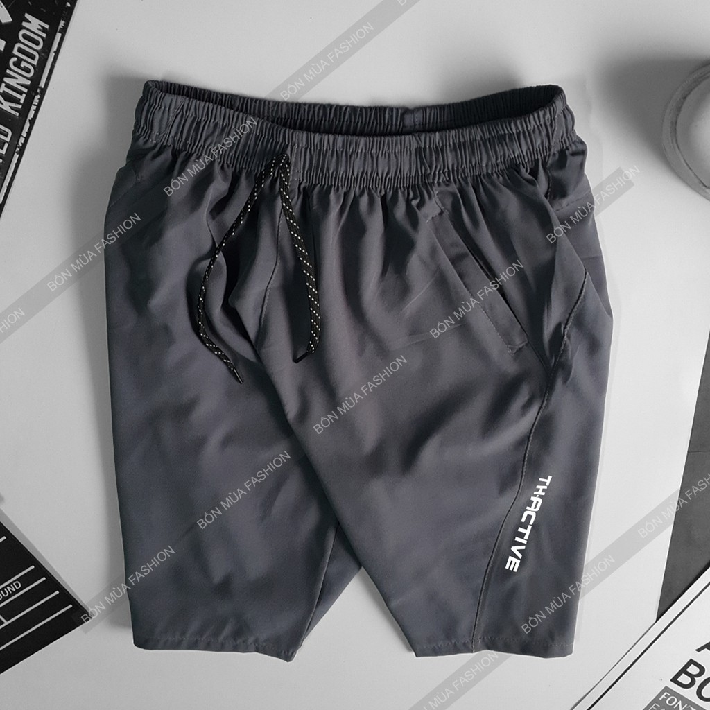 Quần Đùi Nam Thể Thao HT-ACTIVE Chất Vải Gió Co Giãn Nhẹ Có Nhiều Màu Thời Trang, QĐ892 | BigBuy360 - bigbuy360.vn
