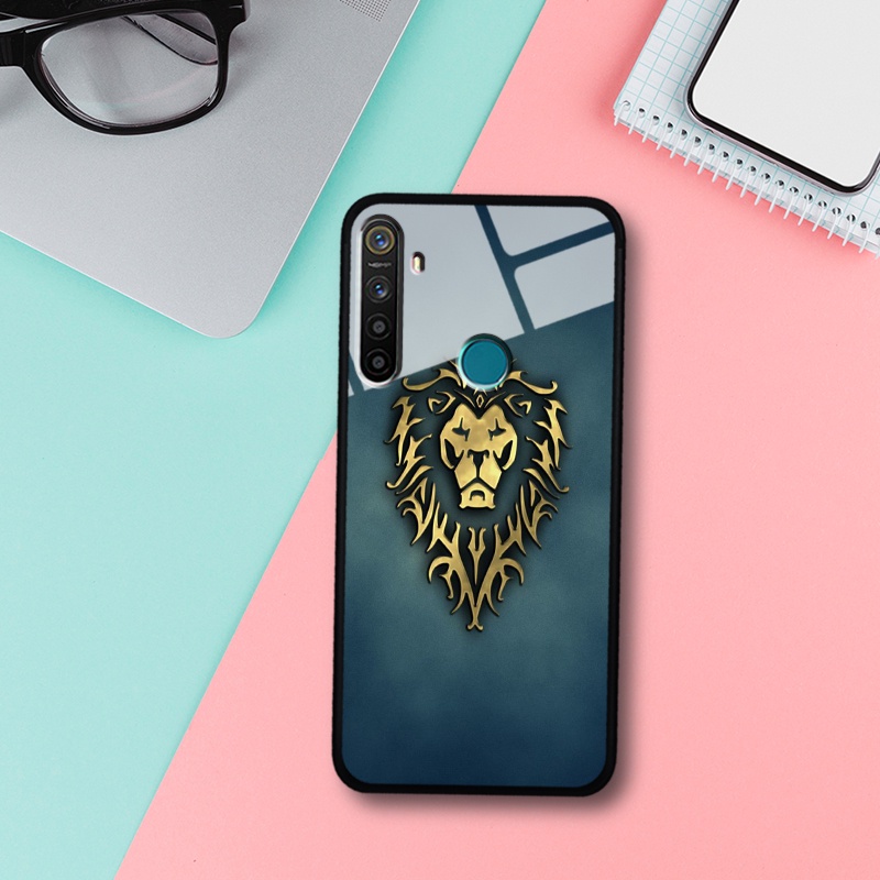Ốp lưng kính cường lực Realme 5/ 5S/ 5I/ 6I - in hình 3D