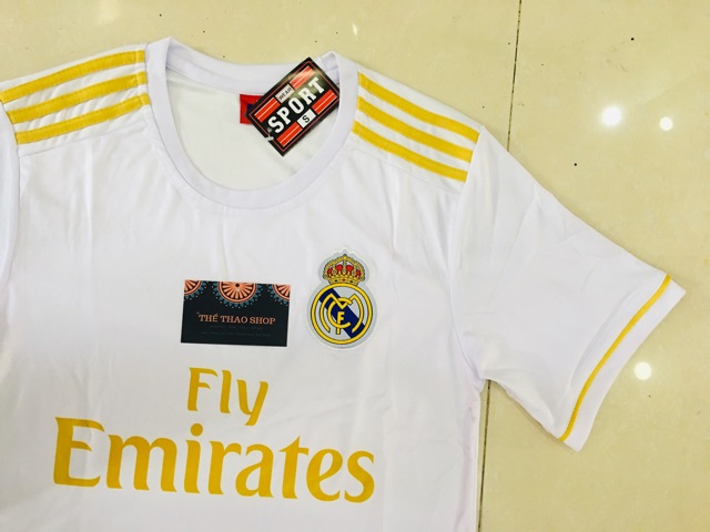 Bộ thể thao Real trắng | BigBuy360 - bigbuy360.vn