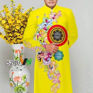 Vải may áo dài nam