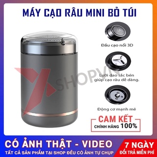 Máy Cạo Râu Mini SH-588- Dao Cạo Râu 3 Lưỡi Mini Công Nghệ Nhật Bản Không Đau Rát, Trầy Xước, Pin Cực Khỏe- Giá Rẻ