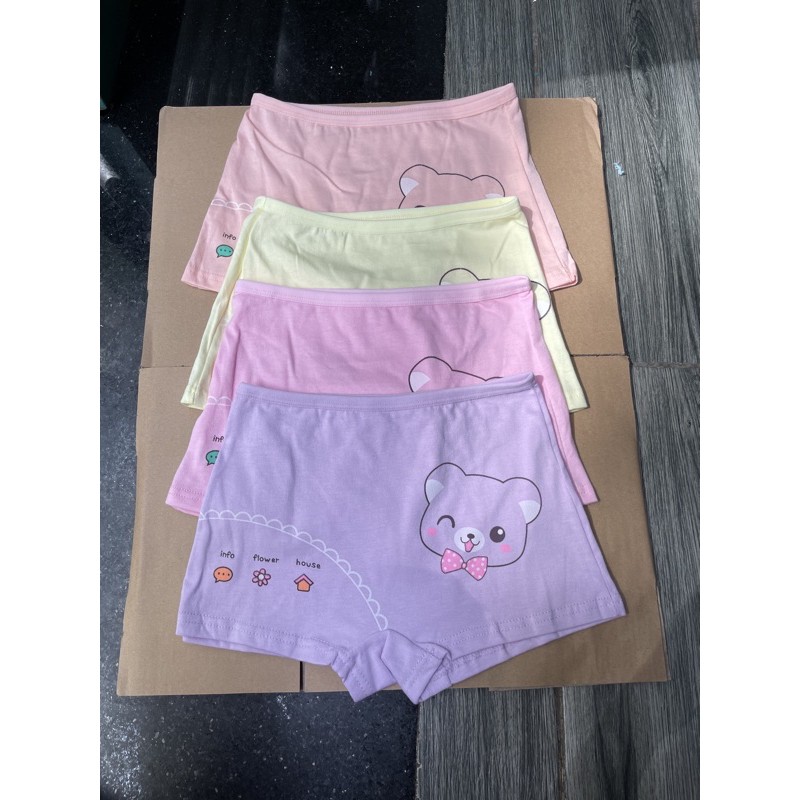 Quần chip đùi 1set 4cái 4màu mã AE009