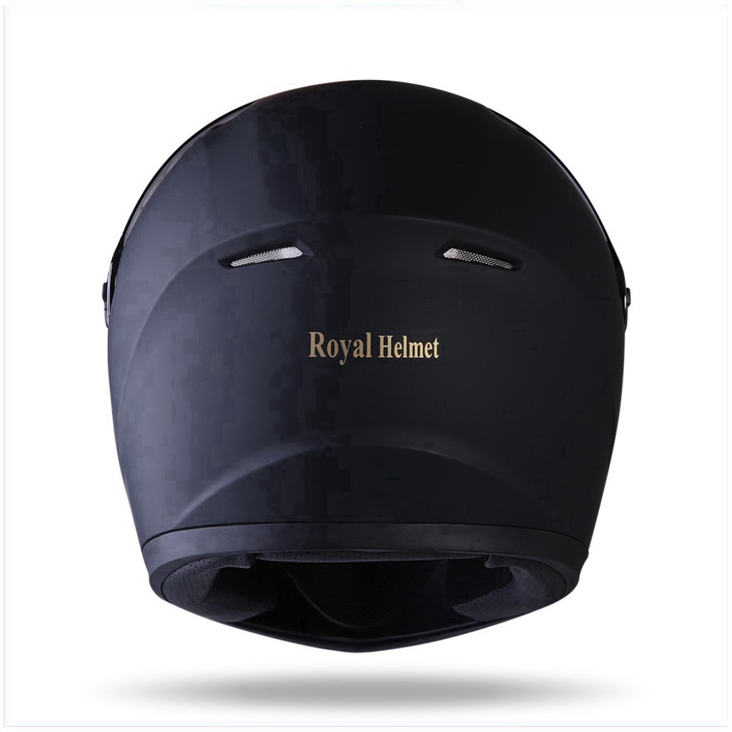 Mũ Bảo Hiểm Fullface Royal M136 - Đen nhám form nhỏ nhẹ hàng chính hãng Chính hãng