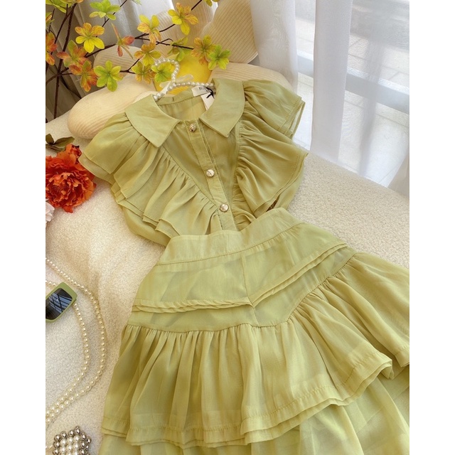 Set tơ bèo nhún voan