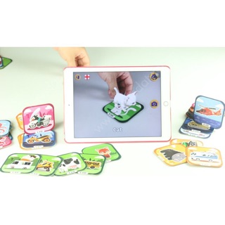 Thẻ song ngữ 3D