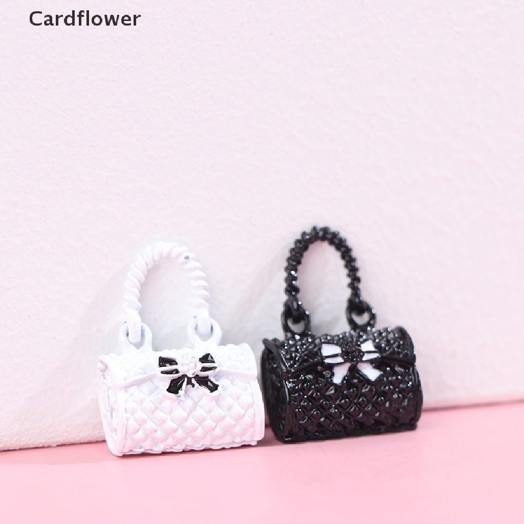 2 Túi Xách Mua Sắm Bằng Kim Loại 1 / 12 Cho Búp Bê