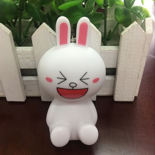 MÓC KHÓA THỎ TRẮNG VÀ GẤU BROWN