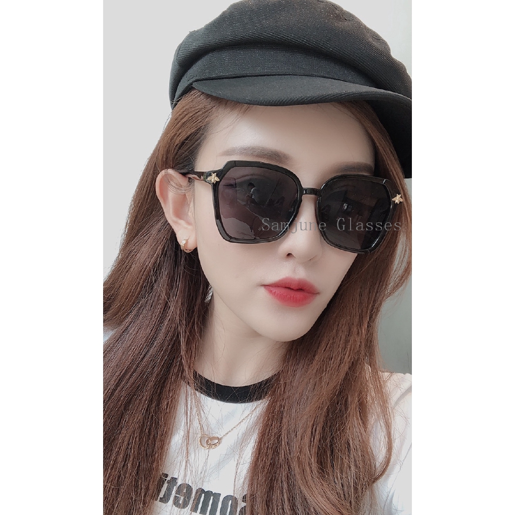 Kính Mát Gọng Vuông Phong Cách Cổ Điển Hợp Thời Trang Samjune