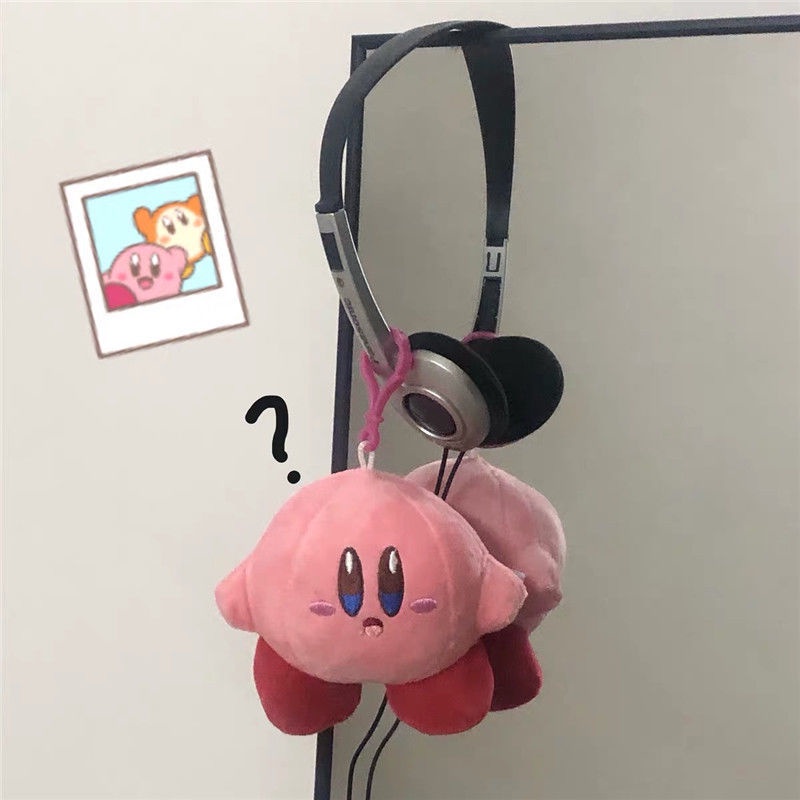 Móc khóa Star Kirby dễ thương, thích hợp làm mặt dây chuyền