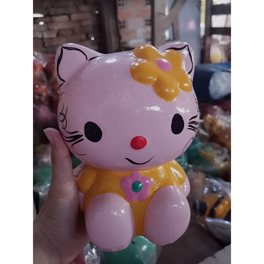 Heo đất tiết kiệm Hello Kitty cho bé PINK003 -2 Pink Xinh Decor