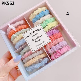 Set dây cột tóc vải Srunchies