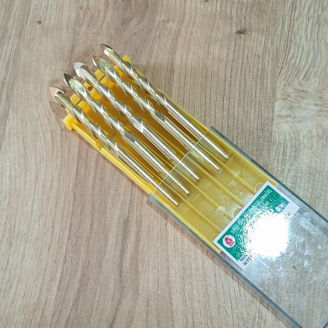 Bộ 2 Mũi Khoan Bê Tông 10mm Đuôi Trơn