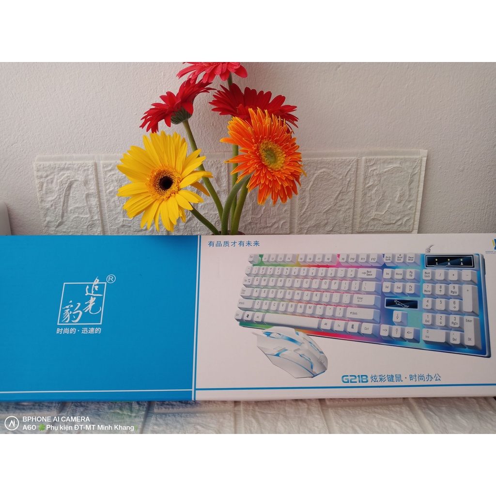 Combo bàn phím chuột có dây