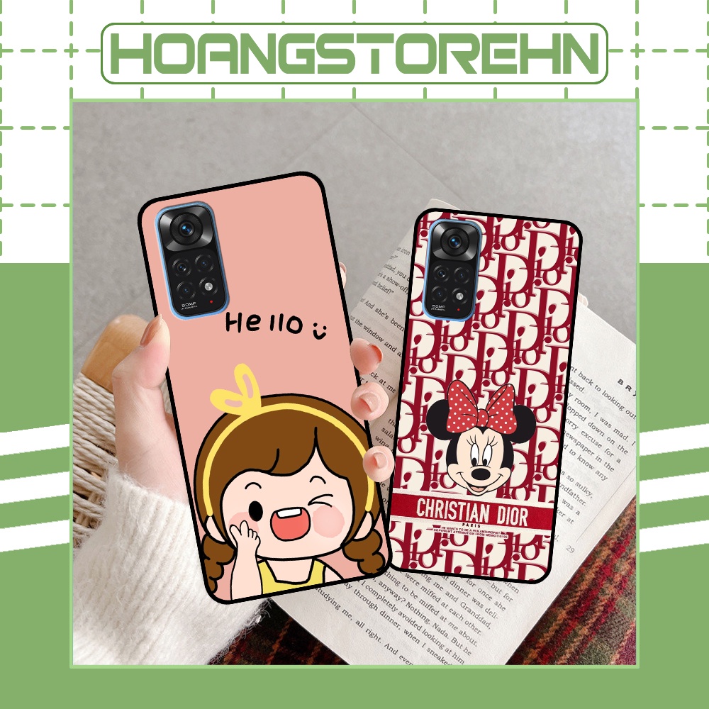 Ốp Xiaomi Redmi Note 11 4G/5G - Note 11s - Note 11 Pro - Pro China in hình mickey, hổ, kingtiger siêu rẻ T19 - T24