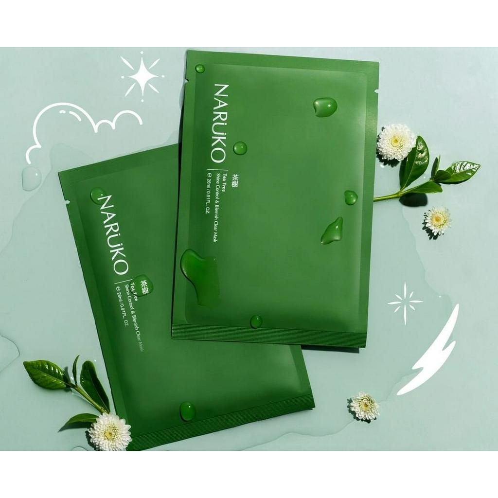 Mặt Nạ Tràm Trà Naruko 26ml