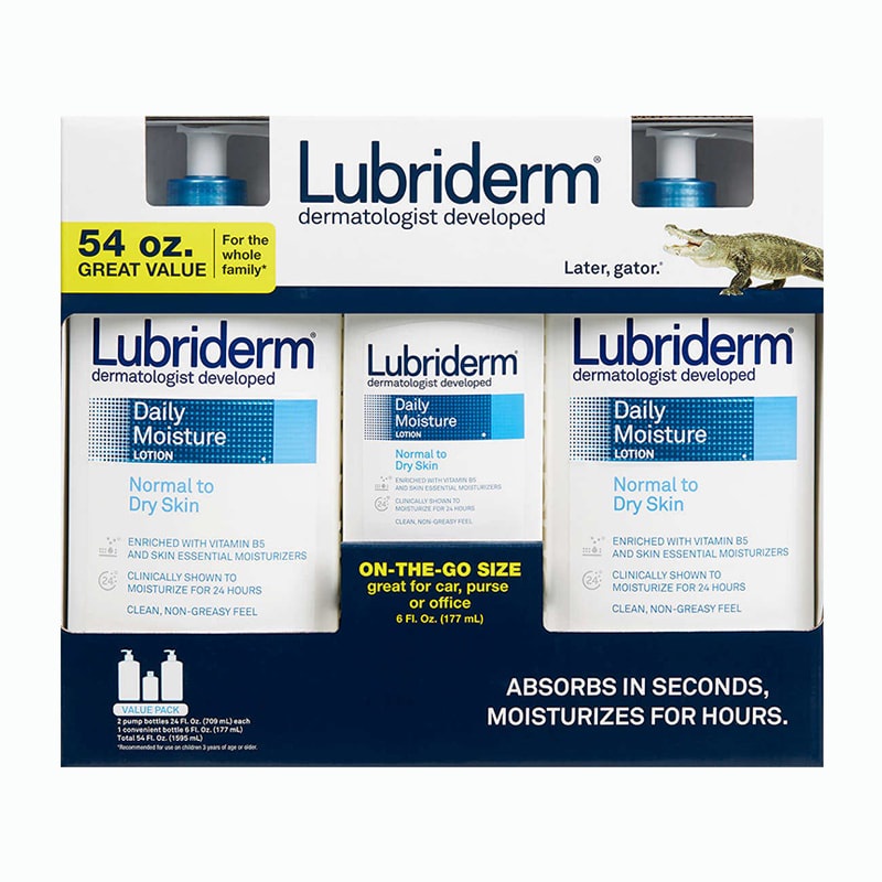 Sữa Dưỡng hể Lubriderm Daily Moisture Lotion 177ml 709ml