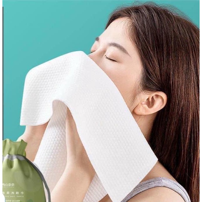 Khăn Giấy Lau Mặt Đa Năng ANIMERRY - Khăn Cotton Khô Tẩy Trang - Khăn Mặt Spa 100% Bông Tự Nhiên Dùng 1 Lần