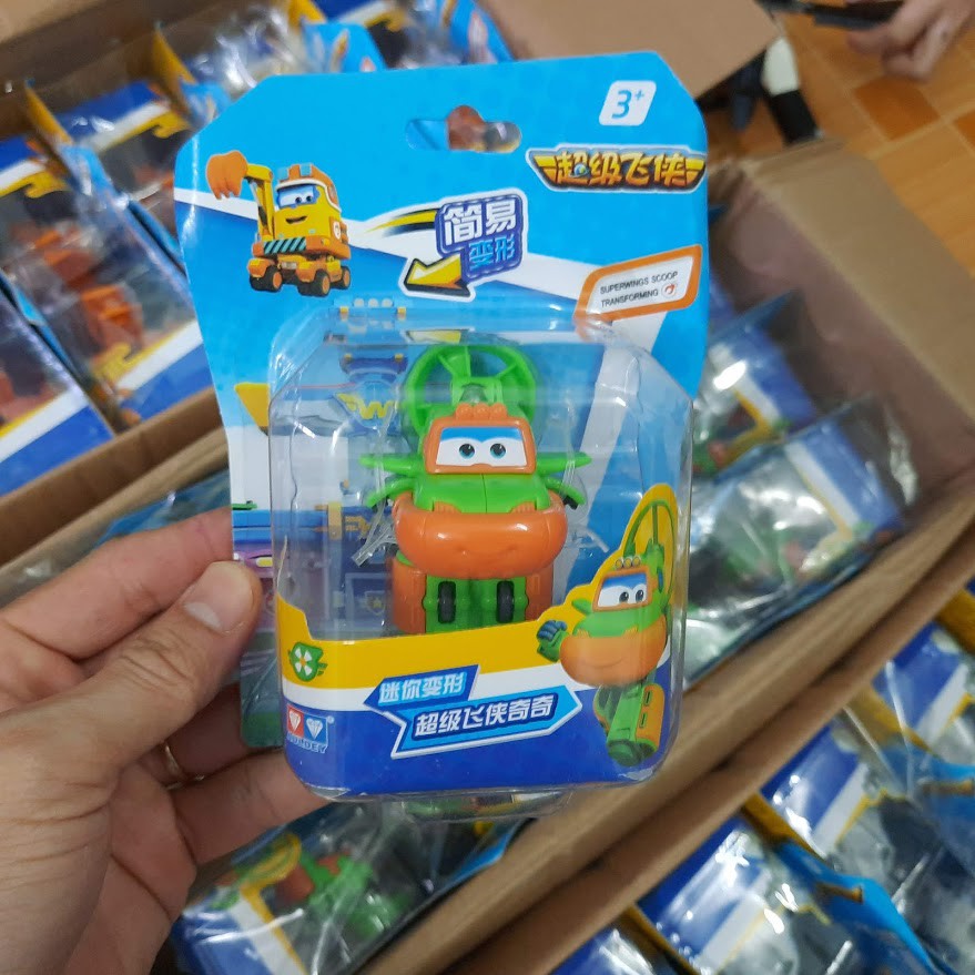 Super wings mô hình Swampy đồ chơi đội bay siêu đẳng mini mẫu mới