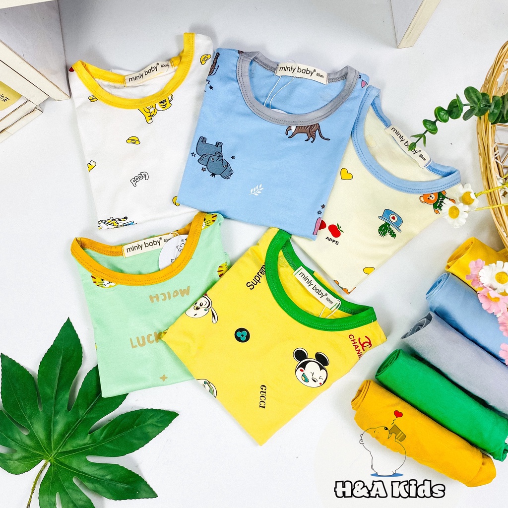 {Bé 20-33kg} Bộ Tay Ngắn Quần Dài in hình THUN LẠNH SIZE ĐẠI Cho Bé trai bé gái từ 20-33kg-