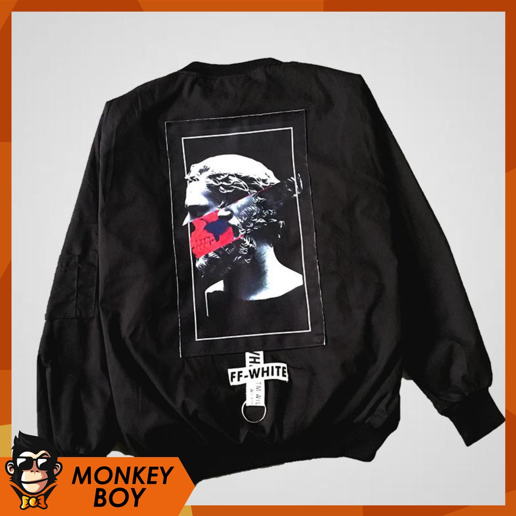 [Ảnh thật] Áo khoác Bomber SOU.LM (hàng design cao cấp) [Monkeyboy]