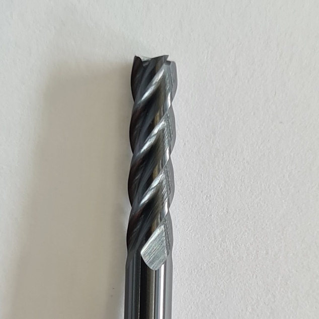 Dao phay ngón 2F, 4F 45HRC, lớp phủ nano đen