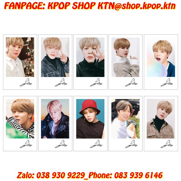 LOMO CARD JIMIN BTS_LMXK166