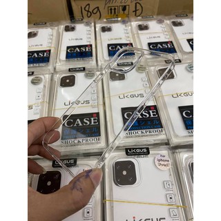 Ốp lưng Likgus Cho Ip 12,12Pro,12 Pro Max trong suốt ,siêu mỏng,Không Ố Vàng