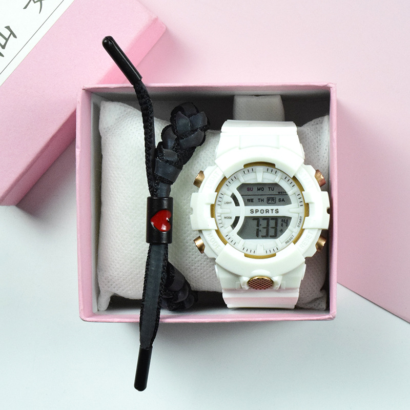 Đồng Hồ Điện Tử Đeo Tay Thiết Kế Đơn Giản Cho Nữ