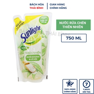 Nước Rửa chén,Rửa bát Sunlight thiên nhiên túi 750ml