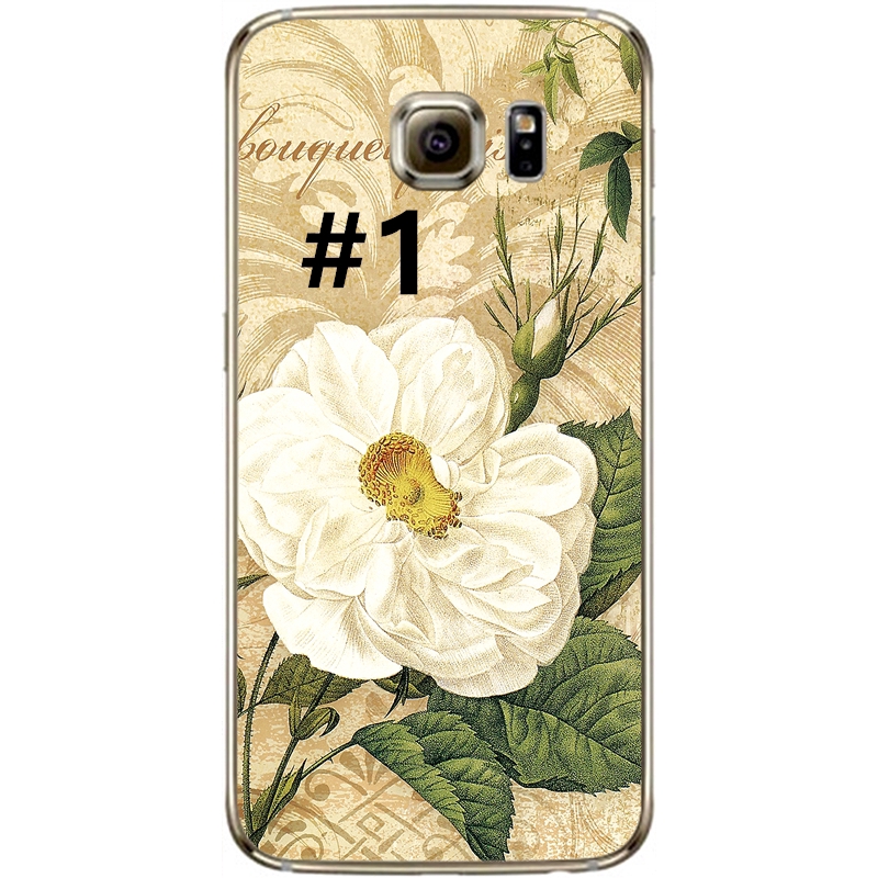 Ốp điện thoại họa tiết hoa lá nghệ thuật dành cho Samsung Galaxy C9 / C7 /C5 Pro /C8 /J7 Plus