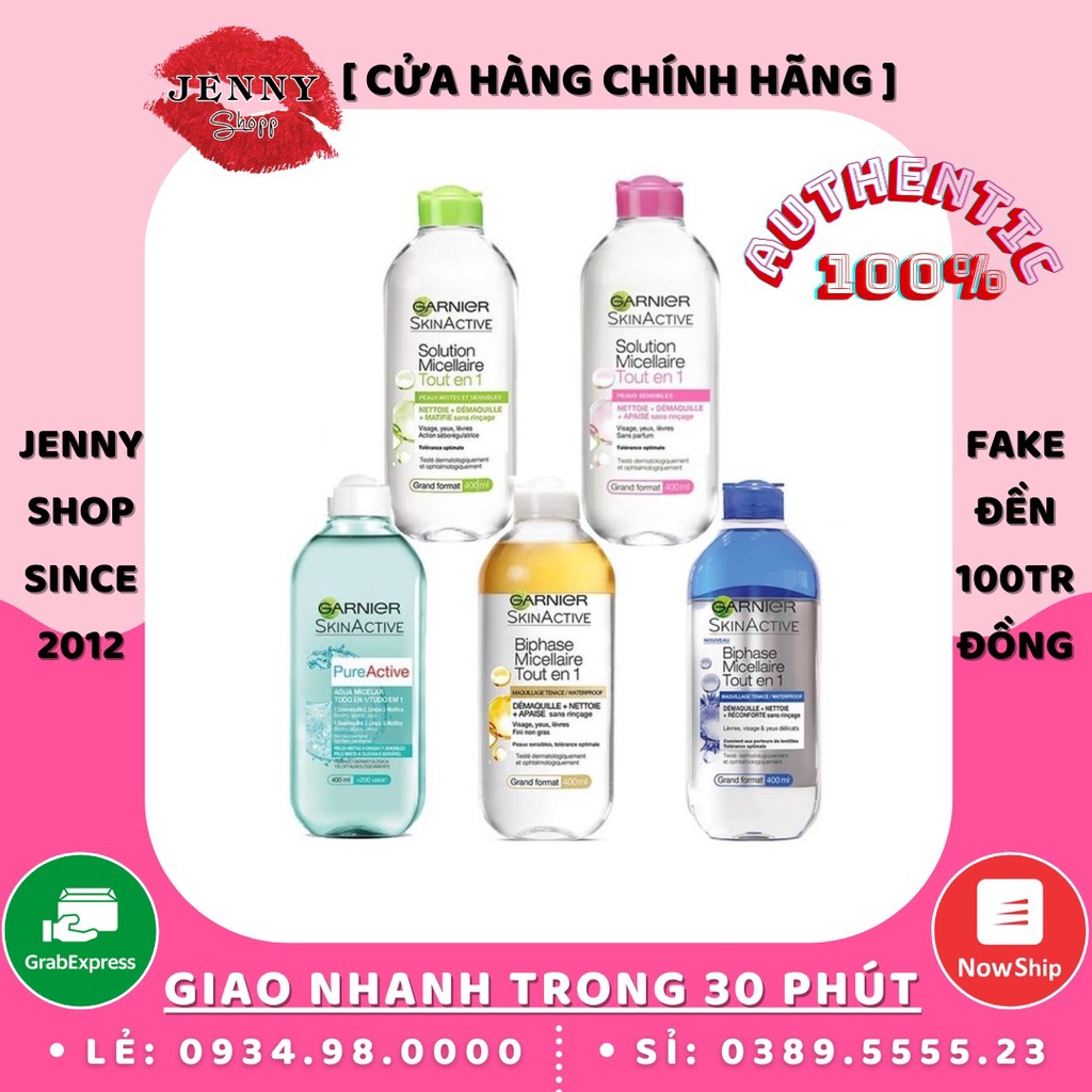 Tẩy Trang Garnier Mizellen Rinigungs