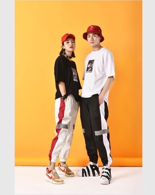 Quần Jogger Dù Viền Phản Quang (Harajuku Pants)