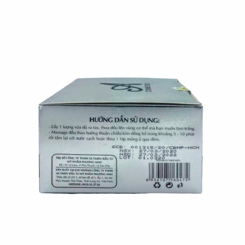 Ủ Trắng Pha Lê Tinh Thể Nước Acosmetics | BigBuy360 - bigbuy360.vn