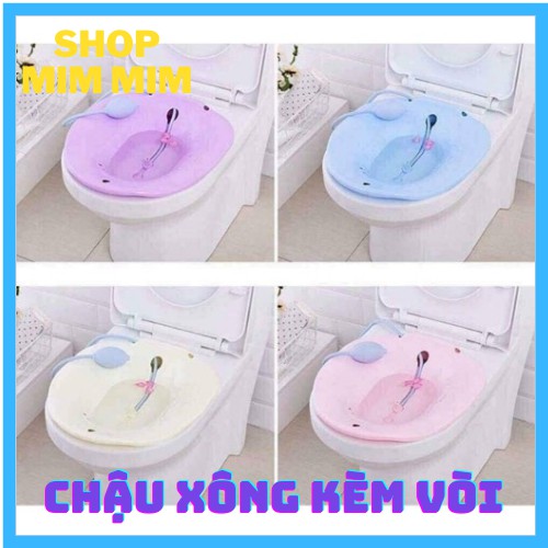 (sỉ=lẻ) Bộ chậu xông vùng kín sau sinh