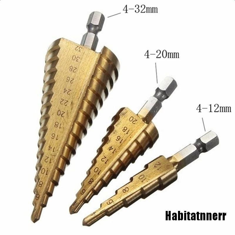 Bộ 3 / 5 Mũi Khoan 50 Kích Thước Hss Nhiều Lỗ