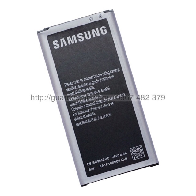 Pin samsung galaxy S5 i9600, dung lượng 2800mAh