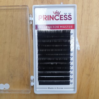 Mi khay lụa PRINCESS 0.15 độ cong C, D - Chất mi đẹp, mềm, dễ bắt keo.