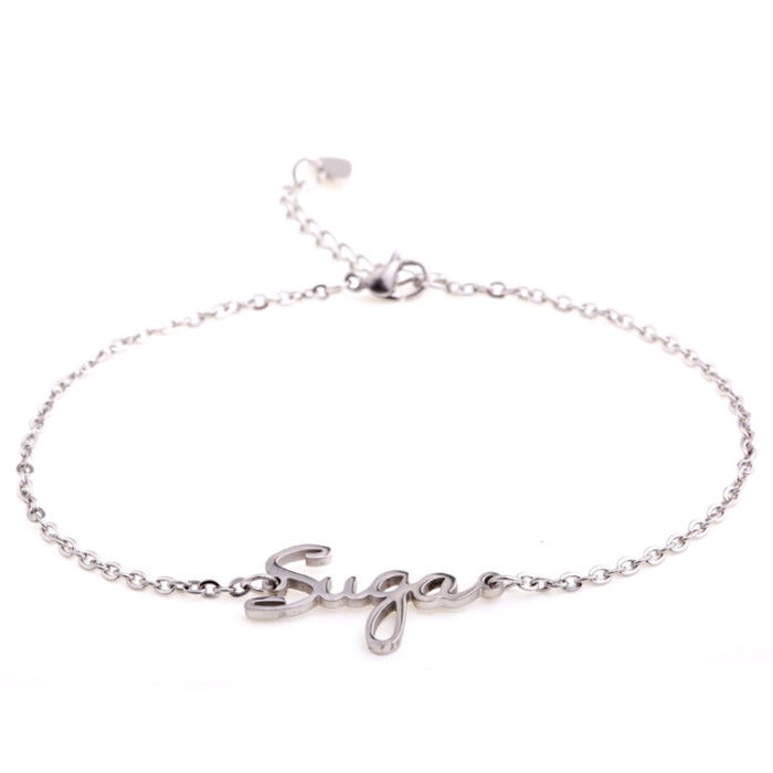 Vòng tay thép titanium KPOP BTS | BigBuy360 - bigbuy360.vn