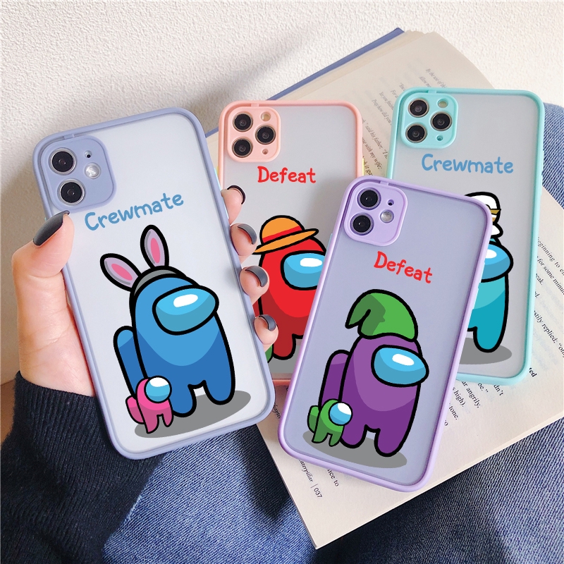 Ốp lưng iphone nhám Among us 6/6plus/6s/6s plus/7/7plus/8/8plus/x/xs/xs max/11/11 promax/12 /12 pro max -Awifi Case S1-7 | BigBuy360 - bigbuy360.vn