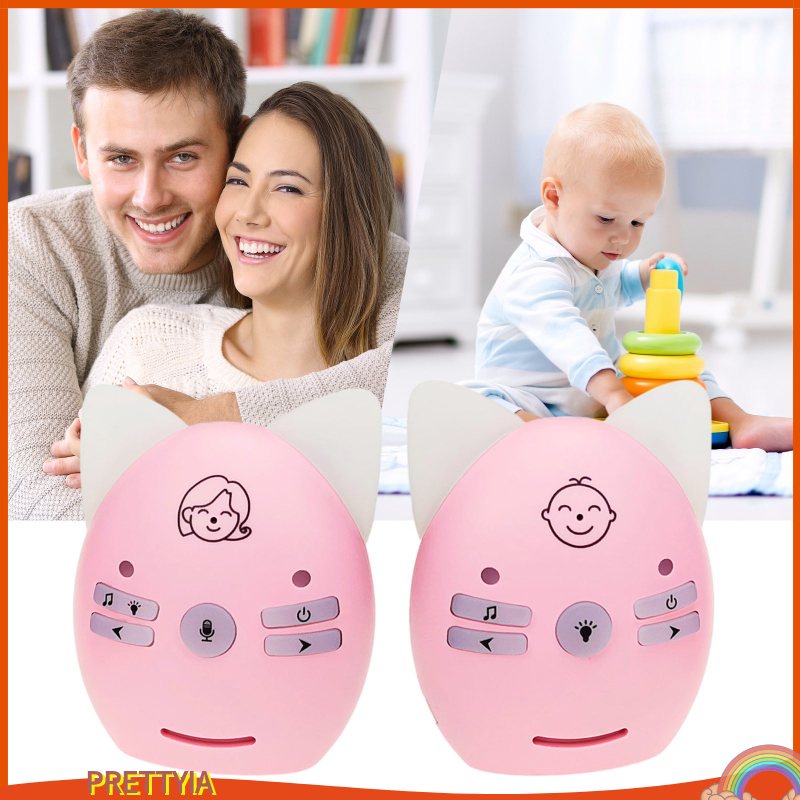 [PRETTYIA] Baby Baby Portable 2-Way Talk Crystal Clear Voice AU Plug Blue AU plug