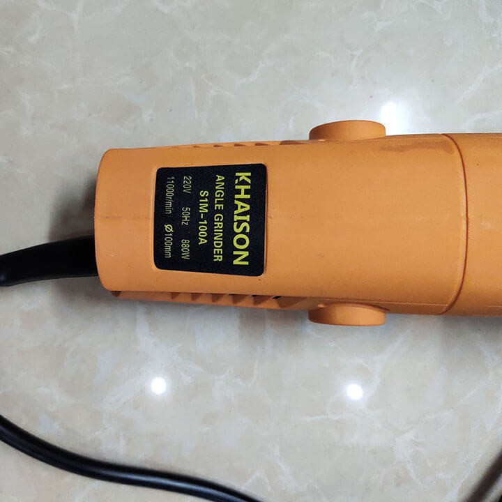 Máy mài điện, máy cắt điện 220v lõi đồng công suất 880w dùng để mài cắt gỗ, nhôm thép, ống nước đánh bóng kim loại